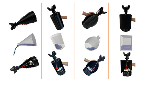 Geppetteau: Enabling Haptic Perceptions of Virtual Fluids in Various Vessel Profiles Using a String-Driven Haptic Interface